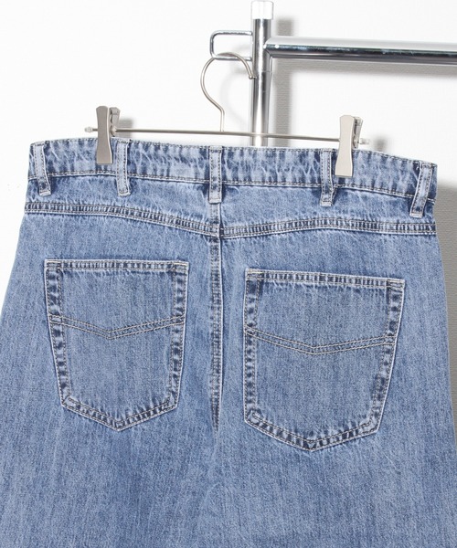 Art re A select（アトリエセレクト）の「11.5oz HIGHWAIST＆STANDARD WIDESTRAIGHT DENIMPANTS/11.5オンス ベーシック ワイドストレートデニムパンツ（デニムパンツ・メンズ・ケミカルウォッシュ/ブルー/ブラック・X-LARGE/LARGE/MEDIUM）」の7枚目の写真