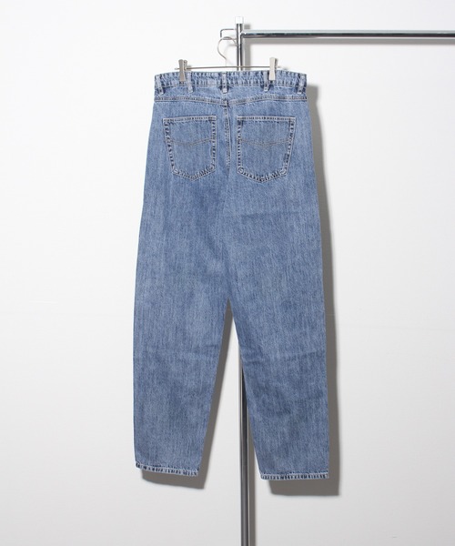 Art re A select（アトリエセレクト）の「11.5oz HIGHWAIST＆STANDARD WIDESTRAIGHT DENIMPANTS/11.5オンス ベーシック ワイドストレートデニムパンツ（デニムパンツ・メンズ・ケミカルウォッシュ/ブルー/ブラック・X-LARGE/LARGE/MEDIUM）」の11枚目の写真