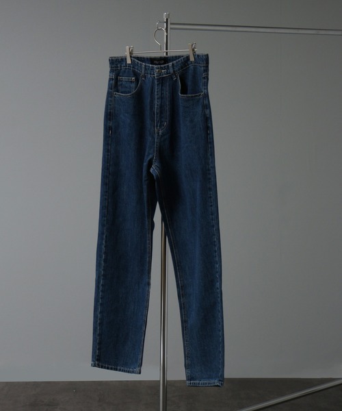 Art re A select（アトリエセレクト）の「11.5oz HIGHWAIST＆STANDARD WIDESTRAIGHT DENIMPANTS/11.5オンス ベーシック ワイドストレートデニムパンツ（デニムパンツ・メンズ・ケミカルウォッシュ/ブルー/ブラック・X-LARGE/LARGE/MEDIUM）」の9枚目の写真
