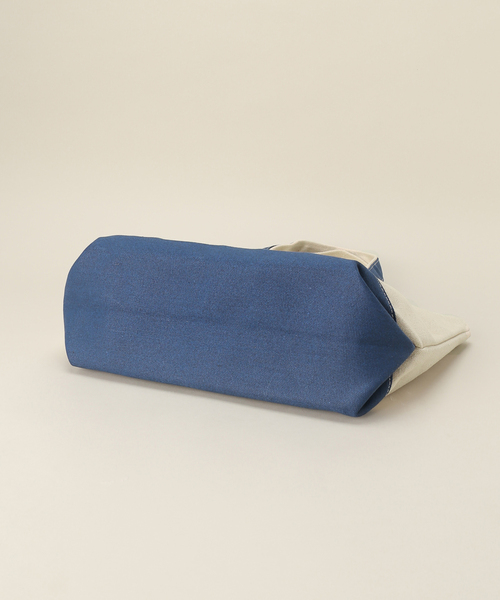 WISM（ウィズム）の「【Bricks & Wood × ブリックス アンド ウッド】LOGO BOAT TOTE（トートバッグ・メンズ・ネイビー・FREE）」の16枚目の写真