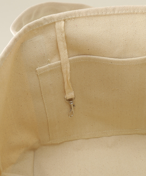 WISM（ウィズム）の「【Bricks & Wood × ブリックス アンド ウッド】LOGO BOAT TOTE（トートバッグ・メンズ・ネイビー・FREE）」の19枚目の写真