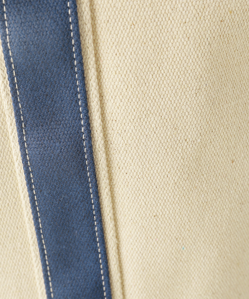 WISM（ウィズム）の「【Bricks & Wood × ブリックス アンド ウッド】LOGO BOAT TOTE（トートバッグ・メンズ・ネイビー・FREE）」の22枚目の写真