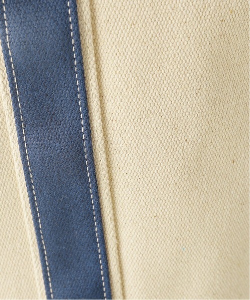 WISM（ウィズム）の「【Bricks & Wood × ブリックス アンド ウッド】LOGO BOAT TOTE（トートバッグ・メンズ・ネイビー・FREE）」の11枚目の写真