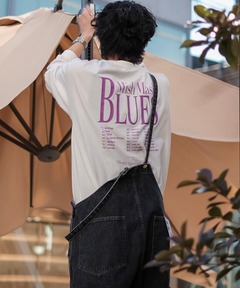 【maRket×JOHNBULL】コラボレーションロングTシャツ(BLUES)