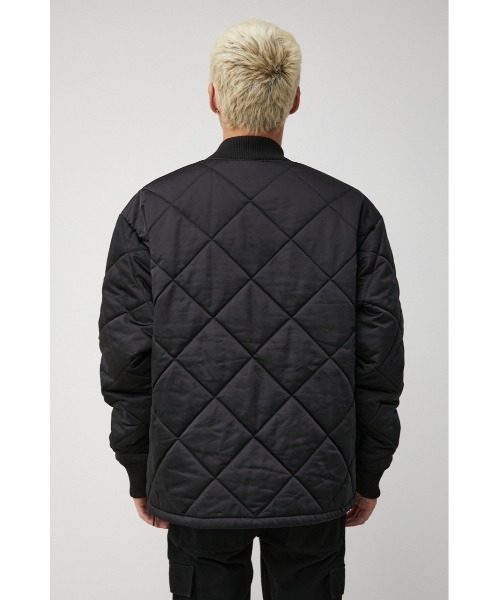 AZUL by moussy(アズールバイマウジー)の「QUILTING BLOUSON/キルティングブルゾン(ブルゾン・メンズ・ブラック/カーキ・MEDIUM/LARGE)」の10枚目の写真