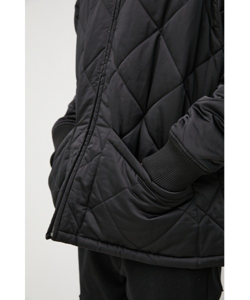 AZUL by moussy(アズールバイマウジー)の「QUILTING BLOUSON/キルティングブルゾン(ブルゾン・メンズ・ブラック/カーキ・MEDIUM/LARGE)」の12枚目の写真