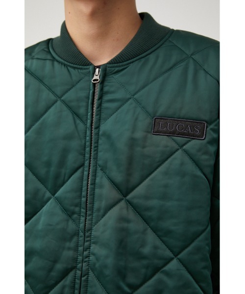 AZUL by moussy(アズールバイマウジー)の「QUILTING BLOUSON/キルティングブルゾン(ブルゾン・メンズ・ブラック/カーキ・MEDIUM/LARGE)」の20枚目の写真
