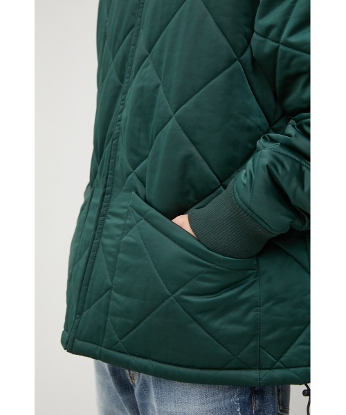 AZUL by moussy(アズールバイマウジー)の「QUILTING BLOUSON/キルティングブルゾン(ブルゾン・メンズ・ブラック/カーキ・MEDIUM/LARGE)」の21枚目の写真