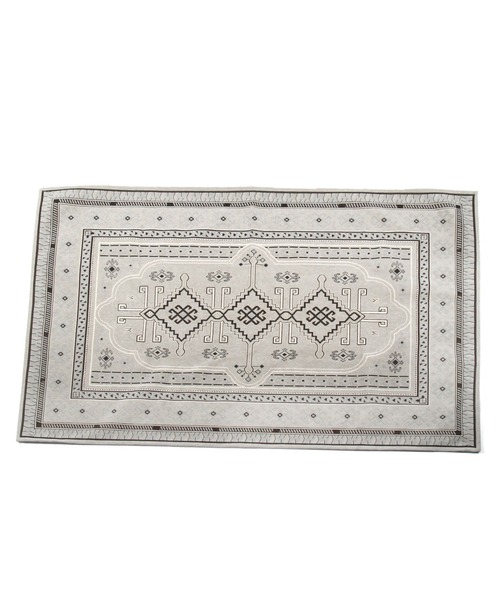 niko and...(ニコアンド)の「オリジナルヴィンテージ調ラグマット/140×200cm(ラグ/マット・レディース・ブラウン/ライトグレー/チャコール/ブルー・0)」の5枚目の写真