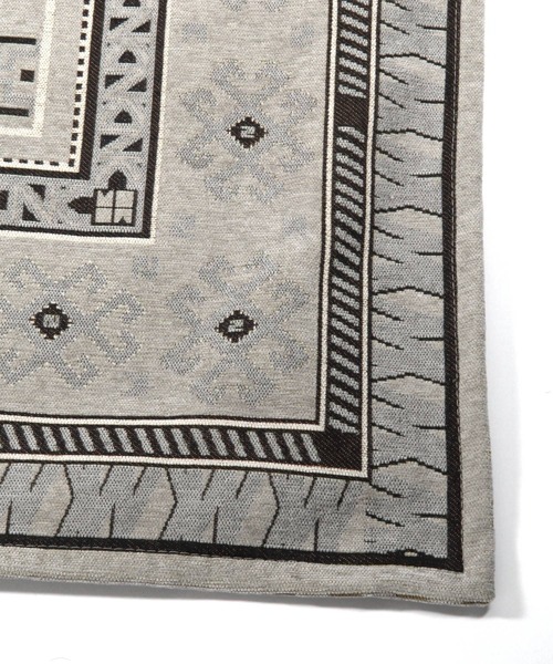 niko and...(ニコアンド)の「オリジナルヴィンテージ調ラグマット/140×200cm(ラグ/マット・レディース・ブラウン/ライトグレー/チャコール/ブルー・0)」の9枚目の写真
