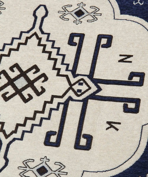 niko and...(ニコアンド)の「オリジナルヴィンテージ調ラグマット/140×200cm(ラグ/マット・レディース・ブラウン/ライトグレー/チャコール/ブルー・0)」の18枚目の写真