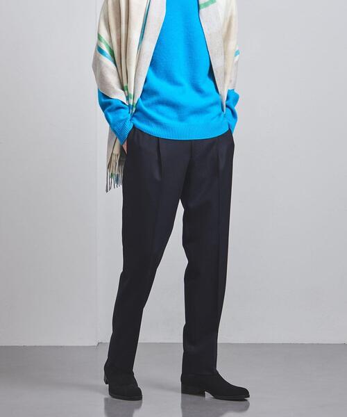 UNITED ARROWS(ユナイテッドアローズ)の「サキソニー テーパードパンツ(スラックス・メンズ・ネイビー/ダークグレー/ベージュ・L/XL/S/M)」の10枚目の写真