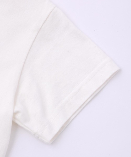 X-girl（エックスガール）の「ROSE HEART EMBROIDERY S/S BABY TEE（Tシャツ/カットソー・レディース・ライトブルー/ブラック/ホワイト・S/M）」の9枚目の写真