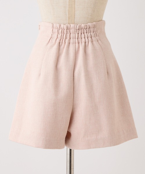 one after another NICE CLAUP（ワンアフターアナザーナイスクラップ）の「【再入荷】着回し万能。スタイルアップミニスカパン（その他パンツ・レディース・ホワイト系その他/ブラック系その他/グレー系その他/ピンク系その他/ブラック・FREE）」の21枚目の写真