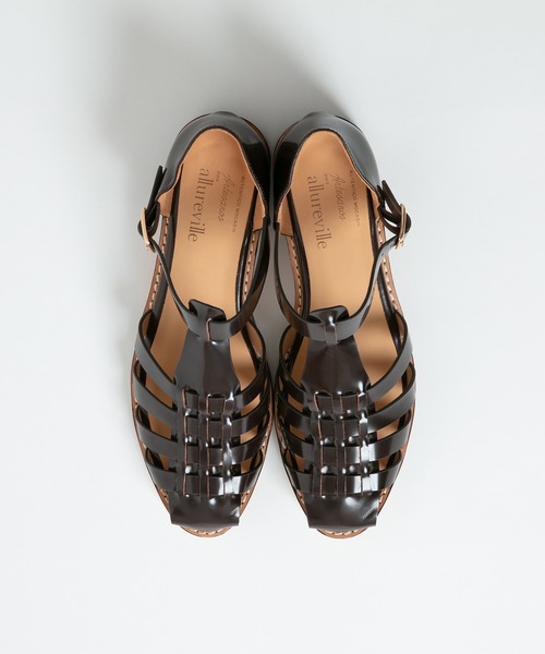 ARTESANOS（アルテサノス）の「【ARTESANOS per allureville】グルカサンダル（サンダル・レディース・ホワイト/ダークブラウン・38/35/36/37）」の6枚目の写真