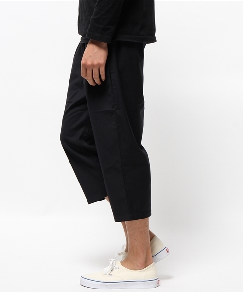 Lui's(ルイス)の「Lui's(ルイス) スラックス2タッククロップドパンツ(その他パンツ・メンズ・グレー/ブラック・MEDIUM/SMALL)」の3枚目の写真