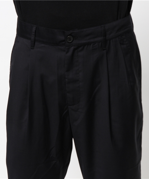Lui's(ルイス)の「Lui's(ルイス) スラックス2タッククロップドパンツ(その他パンツ・メンズ・グレー/ブラック・MEDIUM/SMALL)」の6枚目の写真