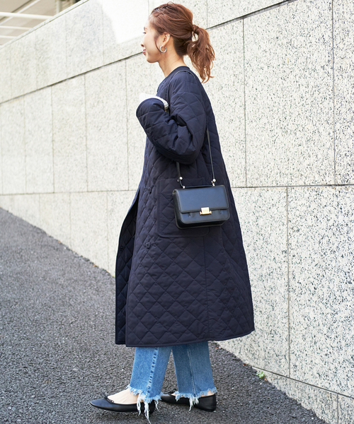 Spick & Span（スピックアンドスパン）の「キルティングノーカラー