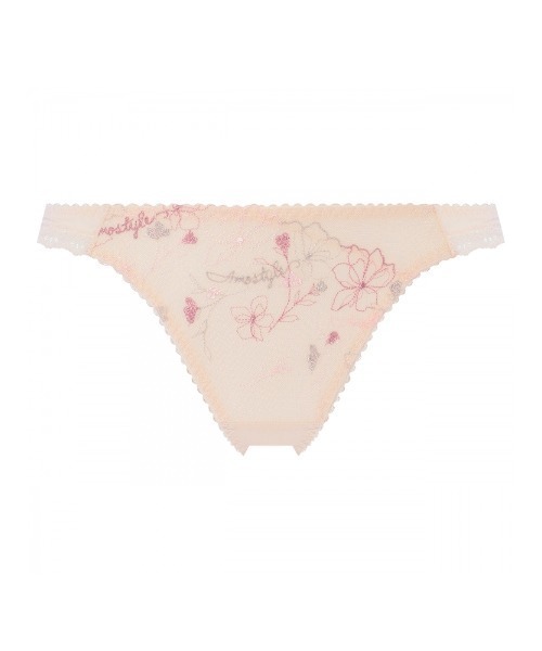 AMOSTYLE BY Triumph（アモスタイルバイトリンプ）の「ストリング（Tバック） ラインアートステッチ AMST1410 String JX（ショーツ・レディース・グリーン/ホワイト/パープル/グレー/ライトピンク/ライトパープル/シャーベット/チェリーピンク/ライトブルー/ラベンダー・M）」の10枚目の写真