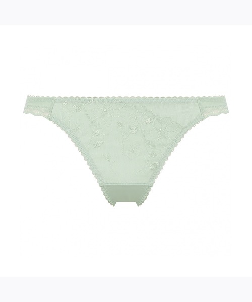 AMOSTYLE BY Triumph（アモスタイルバイトリンプ）の「ストリング（Tバック） ラインアートステッチ AMST1410 String JX（ショーツ・レディース・グリーン/ホワイト/パープル/グレー/ライトピンク/ライトパープル/シャーベット/チェリーピンク/ライトブルー/ラベンダー・M）」の4枚目の写真