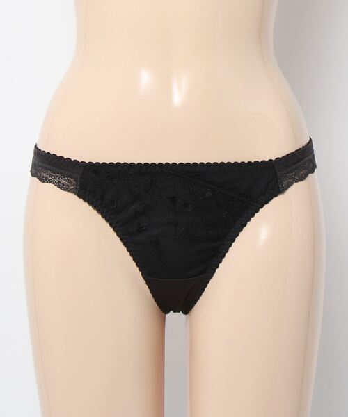 AMOSTYLE BY Triumph（アモスタイルバイトリンプ）の「ストリング（Tバック） ラインアートステッチ AMST1410 String JX（ショーツ・レディース・グリーン/ホワイト/パープル/グレー/ライトピンク/ライトパープル/シャーベット/チェリーピンク/ライトブルー/ラベンダー・M）」の19枚目の写真