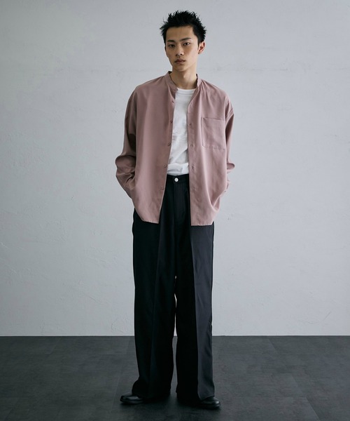 【セール】EDWIN エドウィン ワイドパンツ フレア スラックス（スラックス）｜EDWIN（エドウィン）