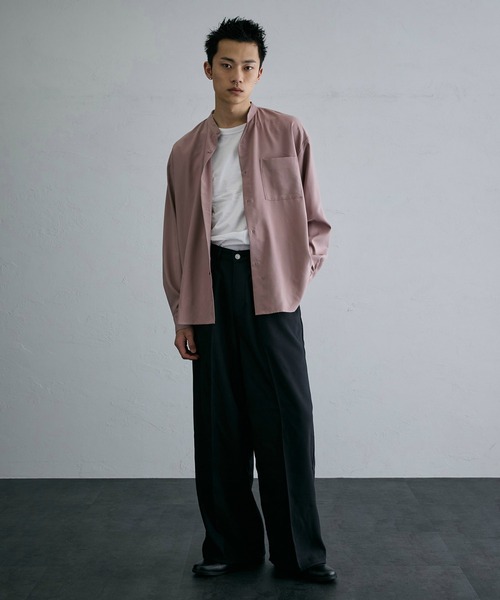 【セール】EDWIN エドウィン ワイドパンツ フレア スラックス（スラックス）｜EDWIN（エドウィン）