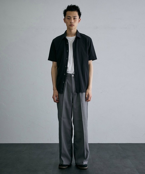 【セール】EDWIN エドウィン ワイドパンツ フレア スラックス（スラックス）｜EDWIN（エドウィン）