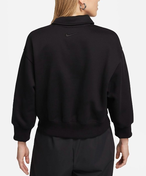 NIKE（ナイキ）の「NIKE WMNS NSW FLC L/S CROP TOP 3Q POLO N