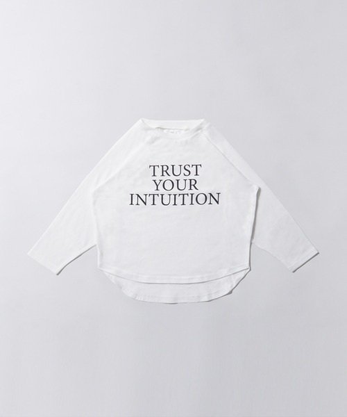 coca(coca)(コカ)の「キッズ 親子お揃いラグランスリーブロゴトップス(Tシャツ/カットソー・キッズ・ホワイト/ブラック・100/110/120/130/140)」の10枚目の写真