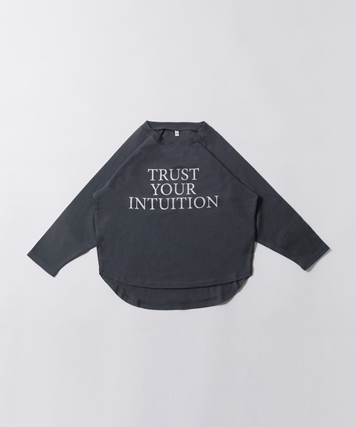 coca(coca)(コカ)の「キッズ 親子お揃いラグランスリーブロゴトップス(Tシャツ/カットソー・キッズ・ホワイト/ブラック・100/110/120/130/140)」の8枚目の写真