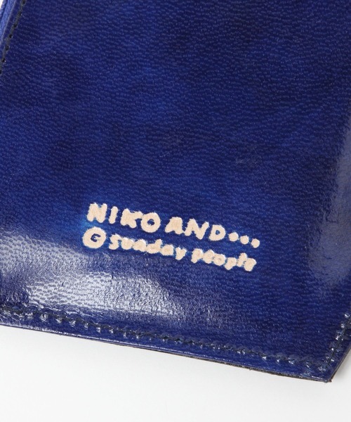 niko and...(ニコアンド)の「【BILLY(ビリー)】レザーペンケース(ステーショナリー・レディース・ブルー・0)」の8枚目の写真