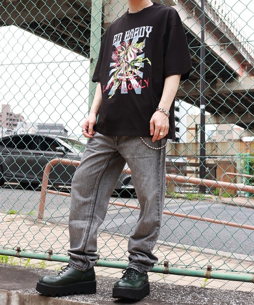 Ed Hardy(エドハーディー)の「Ed Hardy オーバーサイズ グラフィック 半袖Tシャツ(Tシャツ/カットソー・メンズ・チャコール/ブラック系その他2/グレー系その他2/ブラック/グレー系その他/ブラック系その他・M/L)」の12枚目の写真