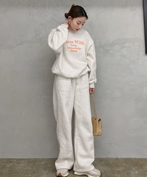 Vicente（ヴィセンテ）の「Favor with sweat（スウェット・レディース・ブラック/アイボリー/ブルー・FREE）」の17枚目の写真