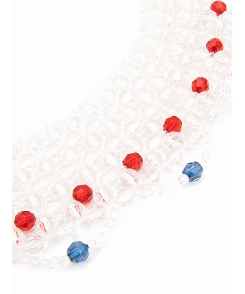 Casselini（キャセリーニ）の「Casselini(キャセリーニ)スカラップビーズつけ襟（付け襟・レディース・アイボリー/ピンク/イエロー・FREE）」の10枚目の写真