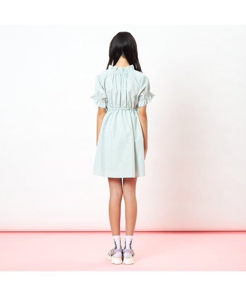 algy（アルジー）の「ギャザーワンピース（ワンピース・キッズ・グリーン/ラベンダー/インディゴブルー・XX-SMALL/X-SMALL/MEDIUM/SMALL）」の6枚目の写真
