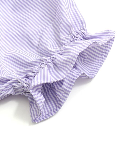 algy（アルジー）の「ギャザーワンピース（ワンピース・キッズ・グリーン/ラベンダー/インディゴブルー・XX-SMALL/X-SMALL/MEDIUM/SMALL）」の8枚目の写真