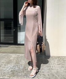 【ZOZO限定】Iラインスリットキャミワンピース