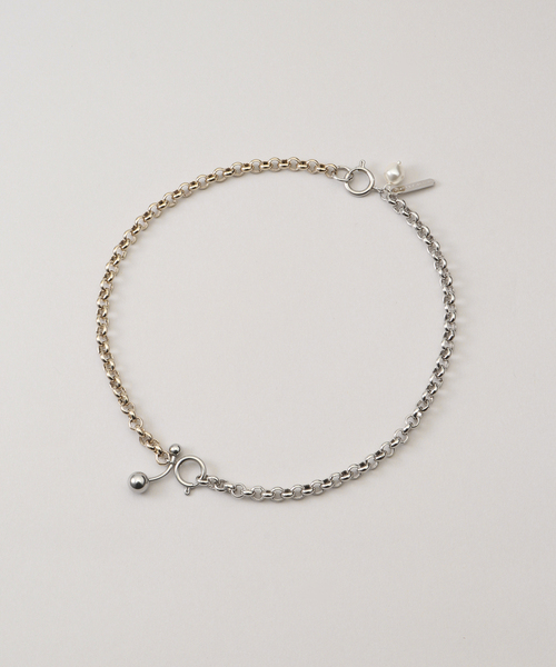 JUSTINE CLENQUET(ジュスティーヌクランケ)の「【JUSTINE CLENQUET/ジャスティーヌ クランケ】KIRBY NECKLACE:ネックレス(ネックレス・レディース・その他・FREE)」の1枚目の写真