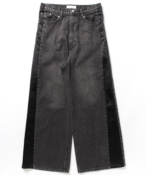 Wizzard（ウィザード）の「Wizzard ウィザード / USED WIDE DENIM PANTS ユーズドワイドデニムパンツ（デニムパンツ・メンズ・インディゴブルー/ホワイト/ブラック・0/1/3/2）」の4枚目の写真