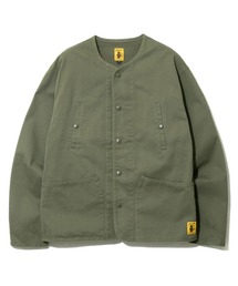 COBMASTER/コブマスター ストレッチツイルクルーネックカーデジャケット