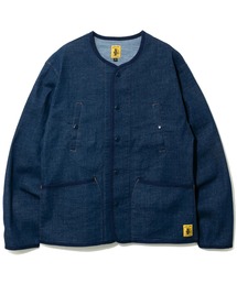 COBMASTER/コブマスター ストレッチツイルクルーネックカーデジャケット