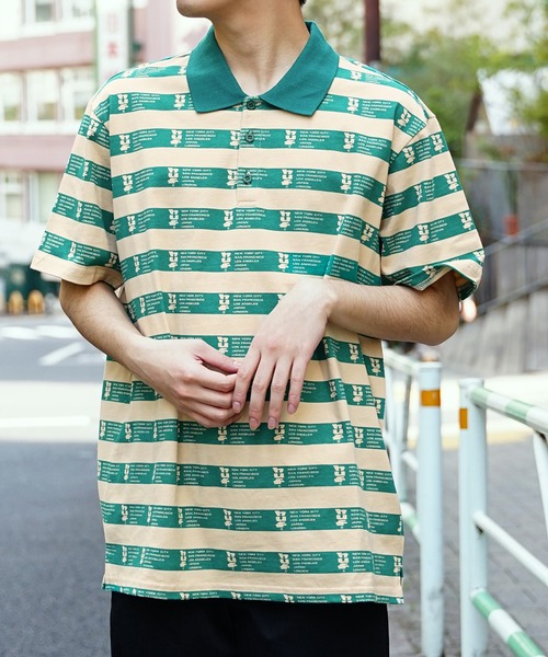 HUF（ハフ）の「HUF/ハフ CARTWRIGHT PRINTED POLO ポロシャツ 総柄（ポロシャツ・メンズ・タン・M/L/XL）」の17枚目の写真