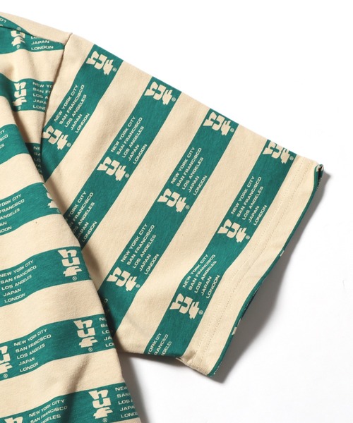 HUF（ハフ）の「HUF/ハフ CARTWRIGHT PRINTED POLO ポロシャツ 総柄（ポロシャツ・メンズ・タン・M/L/XL）」の11枚目の写真