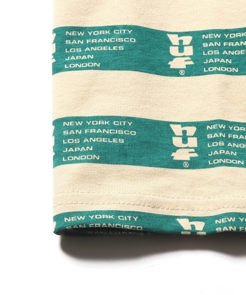 HUF（ハフ）の「HUF/ハフ CARTWRIGHT PRINTED POLO ポロシャツ 総柄（ポロシャツ・メンズ・タン・M/L/XL）」の12枚目の写真