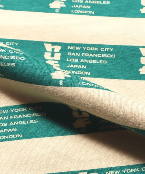 HUF（ハフ）の「HUF/ハフ CARTWRIGHT PRINTED POLO ポロシャツ 総柄（ポロシャツ・メンズ・タン・M/L/XL）」の14枚目の写真