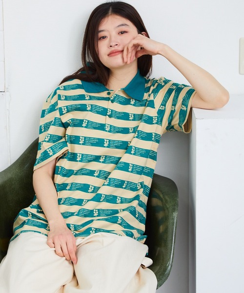 HUF（ハフ）の「HUF/ハフ CARTWRIGHT PRINTED POLO ポロシャツ 総柄（ポロシャツ・メンズ・タン・M/L/XL）」の16枚目の写真