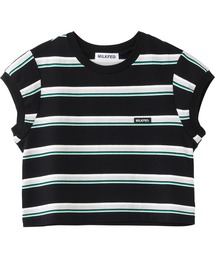 MILKFED. | MULTI STRIPED CROPPED TOP(Tシャツ/カットソー)