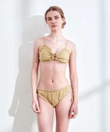 Muselore（ミューズロア）の「【Muselore/ミューズロア】レディースフリンジバックルホルタービキニ　水着（水着）」