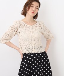 grove | レトロシックなレースカーディガン(カーディガン/ボレロ)